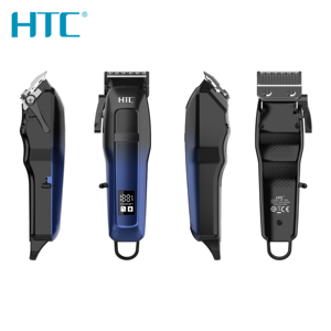 Recortadora de <span class=keywords><strong>Pelo</strong></span> Profesional Inalámbrica con Pantalla LCD, 240 Minutos de Autonomía, Batería de 2500 mAh, Cuchilla de Cerámica, Certificación CE y FCC, <span class=keywords><strong>para</strong></span> Barbería, Uso Doméstico y Comercial - Product Image 5