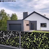 Panneaux de clôture décoratifs en aluminium découpés au laser CNC, thermolaqués, pour jardin extérieur, cour arrière, intimité, pour pelouse en Australie