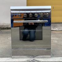 Four intégré 2 gaz et 2 électriques avec four de 80 L, cuisinière multifonction, machine tout-en-un