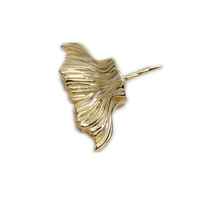Accesorio de Plata S925 Hecho a Mano con Forma de Cola de Pez, Estilo Barroco, Versátil, para DIY, Soporte Hueco para Cuentas, 4013, Bañado en Oro - Product Image 5