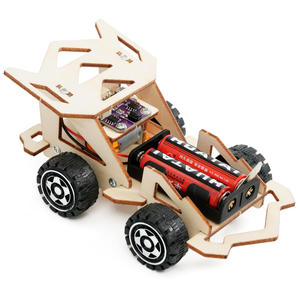 OKYN-G5633 Kit d'expériences scientifiques créatives Voiture de course télécommandée sans fil Jouet éducatif intelligent STEM - Product Image 2