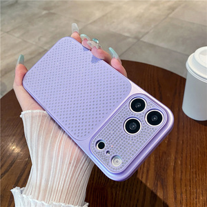 Nouvelle coque de téléphone en verre dégradé scintillant avec diamants pour iPhone 17 16 15 14 Pro Max – Coque arrière transformée - Product Image 5