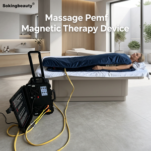Factory Price Screen Control Pemf Therapy Device Improved Performance Deep Recovery PEMF Massage Machine for Salon