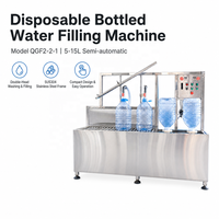 Machine de remplissage de seaux et de bouteilles de 5 gallons pour eau minérale purifiée