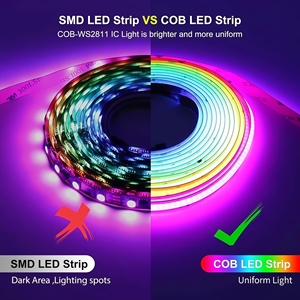Striscia LED Neon COB KCX DC24V RGBWC Dream Color, Striscia Luminosa Flessibile in Silicone RGBCCTIC Impermeabile per Esterni - Product Image 3