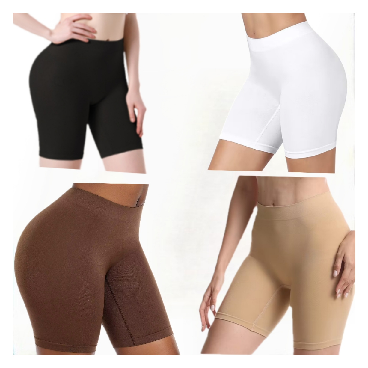 pantalones cortos sin costuras para bajo vestidos transpirable y