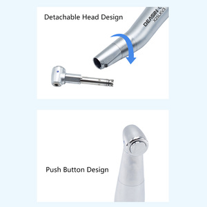 Pieza de mano de contraángulo de fibra óptica de baja velocidad dental X25LKV3 pieza de mano dental 1:1 - Product Image 5
