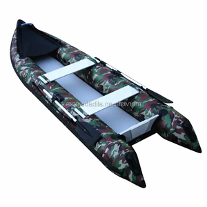 ペダル式釣り用インフレータブルパドル、格安中国製オーシャン卸売販売ボート、折りたたみ式カヤック - Product Image 2