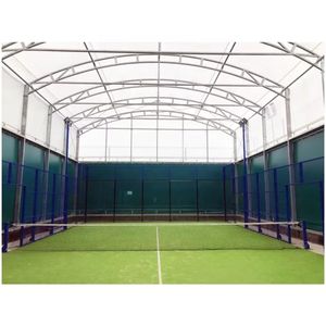Aluminum <strong>frame</strong> anti rust Big Event <strong>A</strong> shape <strong>Tent</strong> for trade show event foldable padel court roof tennis court sunshade canopy - Product Image 2