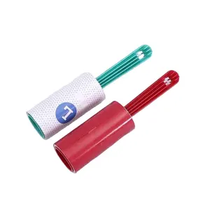 Mini Travel Portable Washable Long Handle Roller Brush Pet Manual Sticky Lint Rollers