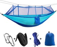 Hamac suspendu ultraléger et portable pour camping, randonnée, forêt, avec moustiquaire pop-up anti-insectes, idéal pour l'extérieur - Vente en gros