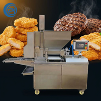 Machine automatique à former des galettes de viande Patty 240, 220V/380V/240V/110V, pompe moteur en acier inoxydable, 70-180kg/h, pour la fabrication de burgers et de nuggets