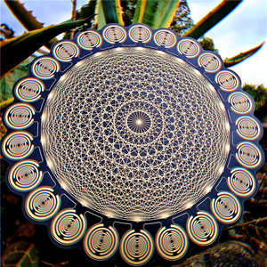 Piastra a matrice di geometria sacra placcata oro da 240 mm con bobina Lakhovsky + tecnologia MWO 24, risonanza di Schumann 7.38Hz, protezione 5G/EMF - Product Image 2