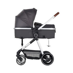 Poussette Buggy pour bébé à profil haut avec grand chariot en métal à 4 roues chariot extérieur pour enfants de 3 ans avantage de roue arrière pliée - Product Image 4