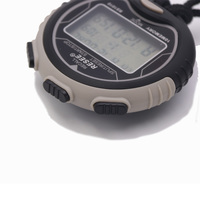 Chronomètre sportif numérique électronique avec alarme date/heure, en plastique écologique durable pour les entraîneurs et arbitres sportifs/fitness