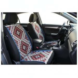 Juego de alfombras de asiento de coche estilo Kilim lavable, alfombra hecha a máquina para cubrir asientos de coche - Product Image 3