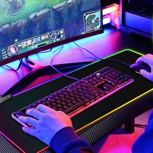 De escritorio alfombras de juego luz LED <span class=keywords><strong>RGB</strong></span> de <span class=keywords><strong>mouse</strong></span> y Teclado de juego <span class=keywords><strong>Mousepad</strong></span> XXL <span class=keywords><strong>rgb</strong></span> <span class=keywords><strong>Mouse</strong></span> pad - Product Image 3