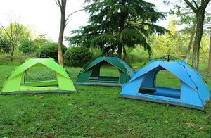 Imperméable coupe-vent randonnée plage pliant automatique Popup tente instantanée Pop Up famille Camping tente pour 3-4 personnes - Product Image 4
