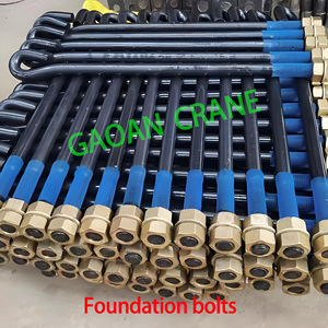 สลักเกลียวพื้นฐานสลักเกลียวยึดความแข็งแรงสูงสำหรับทาวเวอร์เครนและรอกก่อสร้าง - Product Image 2