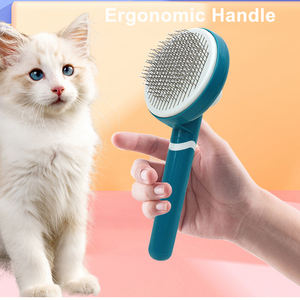 แปรงขนสุนัขแบบพรีเมี่ยมแปรงขนยาวทำจากสเตนเลสสำหรับสัตว์เลี้ยงแปรงขนยาวสำหรับสุนัข - Product Image 6