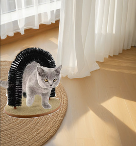 Best Selling cat <b>Toys</b> Arch Scratching Post Grooming <b>Tool</b> Cat Massage Device Face Fur Rubbing Device Itch Relief Device Scratchin - Product Image 4