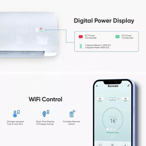 Điều hòa không khí năng lượng mặt trời lai AC DC thông minh Wifi, sử dụng ngoài lưới điện, dành cho khách sạn, xe nhà và hộ gia đình - Product Image 4