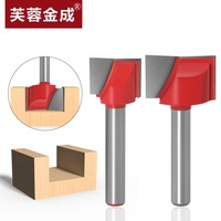 Ordinateur gravure Machine-outil travail du bois fraise 6mm fond compensation couteau fond fraise tondeuse peu