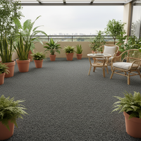 Césped Artificial Impermeable de Alta Calidad, Césped Sintético de Aspecto Natural, Ecológico y Resistente al Fuego para Jardinería y Paisajismo
