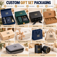 Coffret Cadeau d'Entreprise de Luxe Personnalisé de Haute Qualité, Thème Botanique Vert, comprenant Carnet, Stylo, Tasse et Porte-clés, Idéal pour un Cadeau de Bienvenue d'Affaires