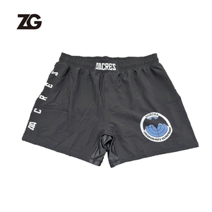 Arts martiaux porter personnalisé Jiu Jitsu MMA Shorts Rashguard ensemble séchage rapide hommes éruption garde combat grappin Shorts - Product Image 5
