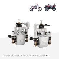 GOOFIT Étrier de frein hydraulique arrière pour Econelo 1500 Dirt Pit Bike ATV Quad Scooter Off-load