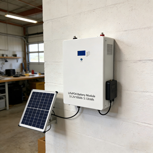 Batería Powerwall 5KWH Lifepo4 <span class=keywords><strong>de</strong></span> 51.2v 300ah 200ah 280ah 100ah, Montada en Pared, Batería <span class=keywords><strong>de</strong></span> <span class=keywords><strong>Iones</strong></span> <span class=keywords><strong>de</strong></span> <span class=keywords><strong>Litio</strong></span> <span class=keywords><strong>de</strong></span> 48V 5KWH con BMS, Más Vendida - Product Image 1