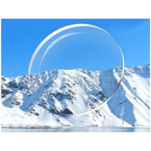 Suministro de fábrica CR39 Lentes de plástico RX 1,56 Lente graduada gris fotocromática bifocal superior plana con revestimiento HMC - Product Image 6