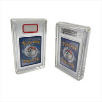 Étui de présentation en acrylique personnalisé JIHONG pour cartes gradées, protection pour cartes gradées PS-A CGC BGS TCG