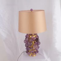 Lampe de table naturelle de luxe nordique éclairage intelligent lampes de table d'appoint de lit de tête de lit d'intérieur créatives