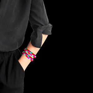 เครื่องประดับผมแบบหางม้า Lac Bangles ทำมือสไตล์ดั้งเดิมสำหรับงานแต่งงาน เทศกาล และแฟชั่นประจำวัน - Product Image 1