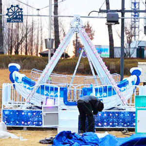 Équipement de terrain de jeux extérieur Manèges de parc d'attractions Balançoire Bateau viking Mini bateau pirate à vendre - Product Image 2