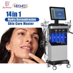 14 In1 Hydra Dermabrasion Facial Machine Diamond Dermabrasion Skin Care Face Cleaning Hydra Microdermabrasion Peel Machine