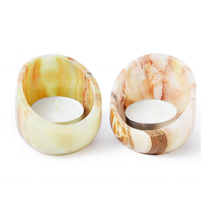 Portavelas de luz de té votivo de ónix de tamaño personalizado en precio al por mayor - Product Image 3