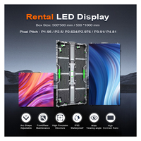 Pantalla LED IP65 para Alquiler de Escenarios, P2.6/P2.9/P3.91, Pantalla Grande de Color Completo para Exteriores, para Centros Comerciales
