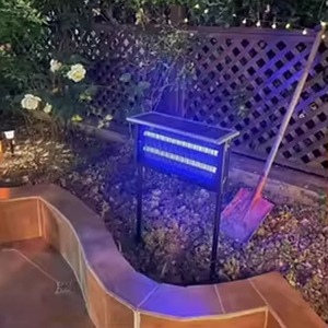 OMNI CATCH Smart Solar 4500V, destructeur d'insectes extérieur à détection de lumière |   Piège à moustiques et à mouches pour patios, hôtels, camping, parcs - Product Image 3