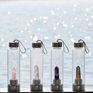 Gobelet isotherme écologique en borosilicate à double paroi avec couvercle, 500 ml, pour eau bouillante, compatible lave-<span class=keywords><strong>vaisselle</strong></span>, personnalisable Pantone - Product Image 6