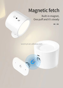 USB Có Thể Sạc Lại <span class=keywords><strong>Led</strong></span> Tường Đèn Điều Khiển Cảm Ứng 360 Xoay Không Dây Xách Tay Ánh Sáng Ban Đêm Cho Cạnh Giường Ngủ Phòng Ngủ Đèn Đọc Sách - Product Image 6