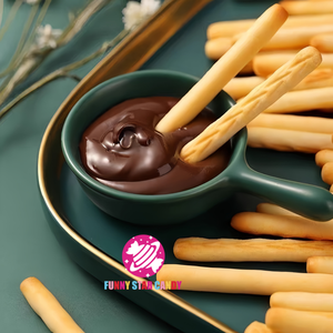 Bán Buôn Sô Cô La Cookie Cup Kẹo Tùy Chỉnh Đồ Ăn Nhẹ Dâu Tây Ngọt Ngào Trái Cây Sữa Choco Nước Sốt Biscuit Thanh Nhúng Sô Cô La - Product Image 4