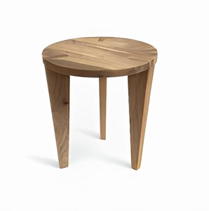 Natural Mango Wood Round <b>Side</b> <b>Table</b> Handmade <b>Rustic</b> Accent Furniture For Living Room Bedroom Sofa Corner Home Decor - Product Image 1