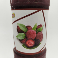 Bayberry-sap Magere zoetzure flesjes helpen speeksel te produceren, dorst te verzachten, bevroren waxberry-puree voor zwangere vrouwen en kinderen