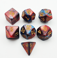 Dés à facettes en résine pour Dungeons and Dragons DND RPG