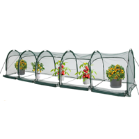 Couverture en filet flexible pour serre de jardin, protection pour la culture des fruits et légumes, cloche de jardin, fournitures de jardinage