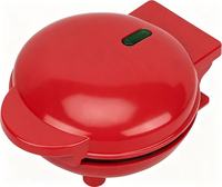 Mini gaufrier pour des gourmandises maison créatives - Revêtement antiadhésif avec un design imprimé unique - Gaufrier élégant