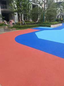 Materiale di plastica personalizzato EPDM colore pista per la comunità parco asilo altri costruzione elastica immobiliare - Product Image 4